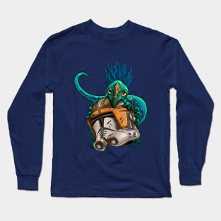 Little Boga Nibbling Cody's Helmet Long Sleeve T-Shirt